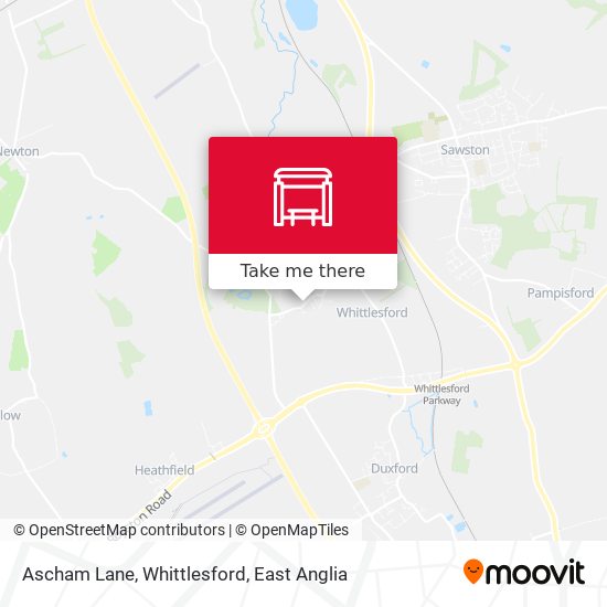 Ascham Lane, Whittlesford map