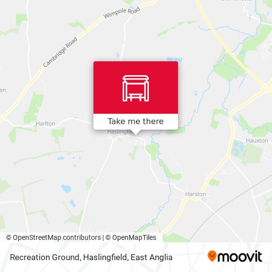 Recreation Ground, Haslingfield map