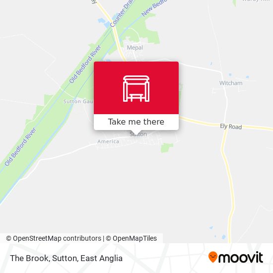 The Brook, Sutton map
