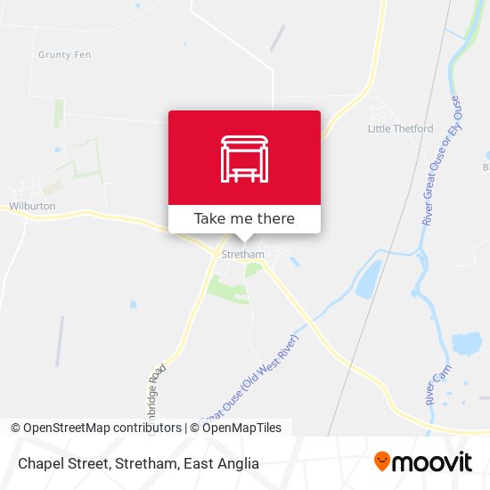 Chapel Street, Stretham map