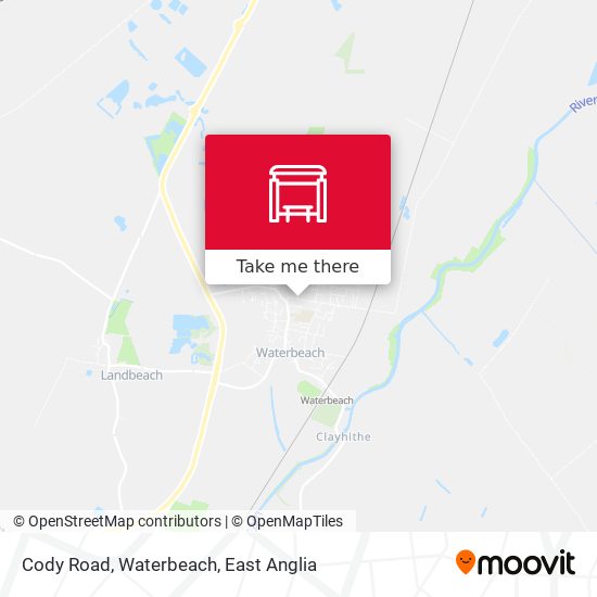 Cody Road, Waterbeach map