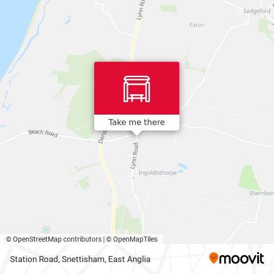 Station Road, Snettisham map