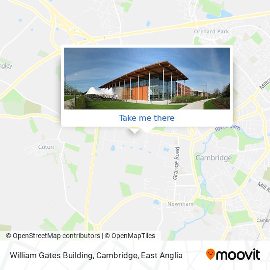 William Gates Building, Cambridge map