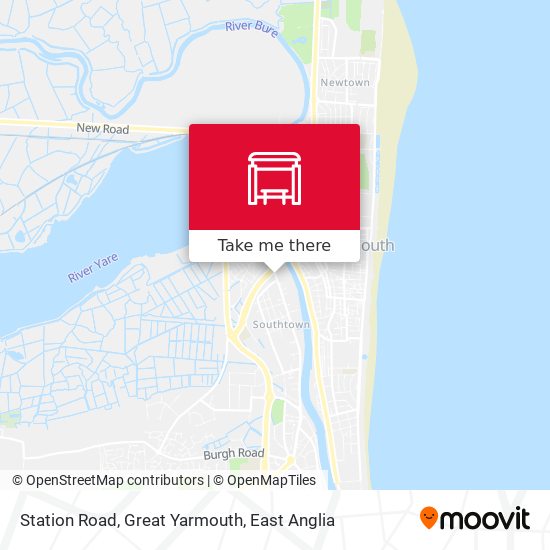 Station Road, Great Yarmouth map