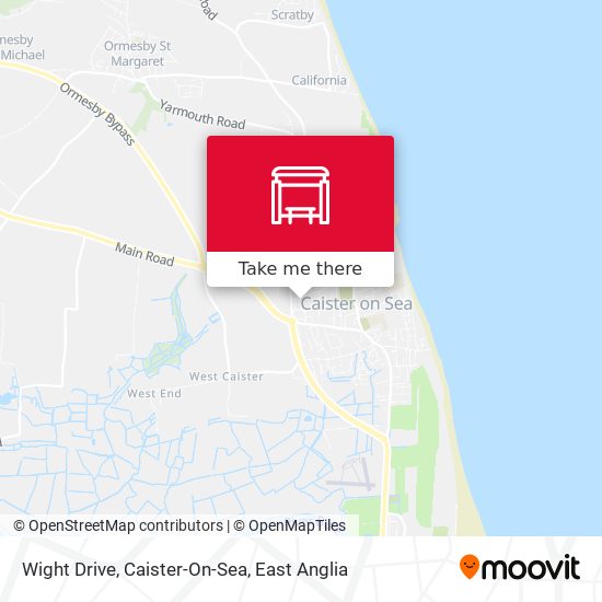 Wight Drive, Caister-On-Sea map