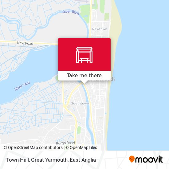 Town Hall, Great Yarmouth map