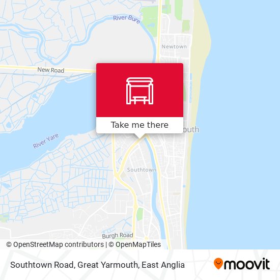 Southtown Road, Great Yarmouth map