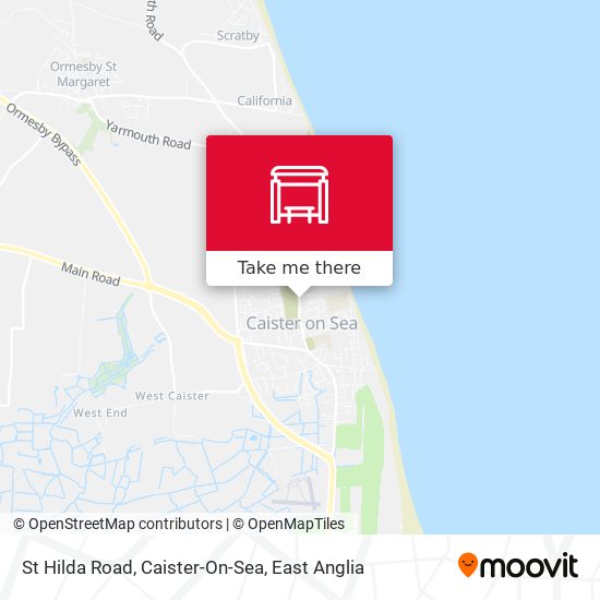 St Hilda Road, Caister-On-Sea map
