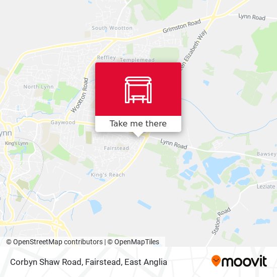 Corbyn Shaw Road, Fairstead map