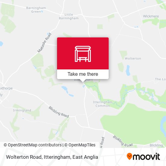 Wolterton Road, Itteringham map