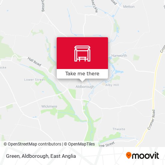 Green, Aldborough map