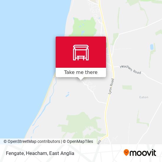 Fengate, Heacham map