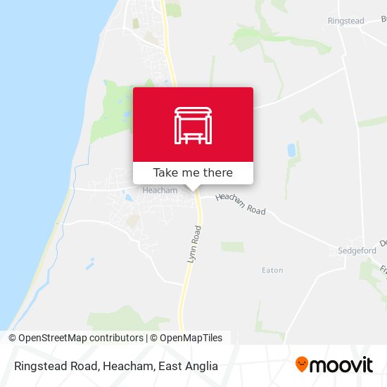 Ringstead Road, Heacham map