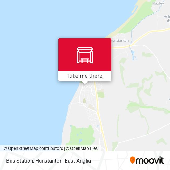 Bus Station, Hunstanton map