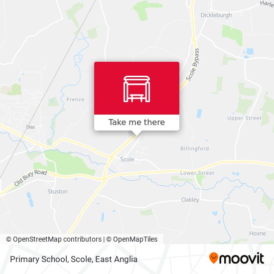 Primary School, Scole map