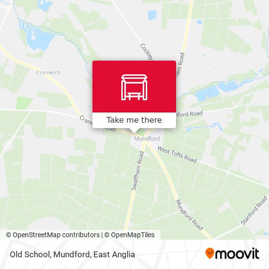 Old School, Mundford map