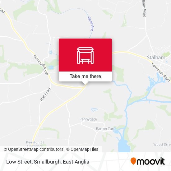 Low Street, Smallburgh map