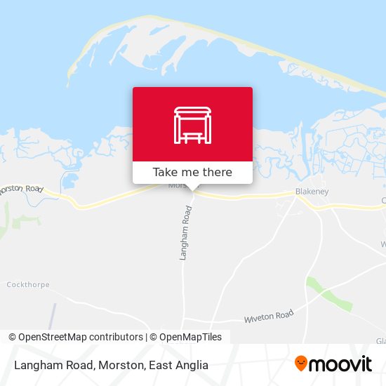 Langham Road, Morston map
