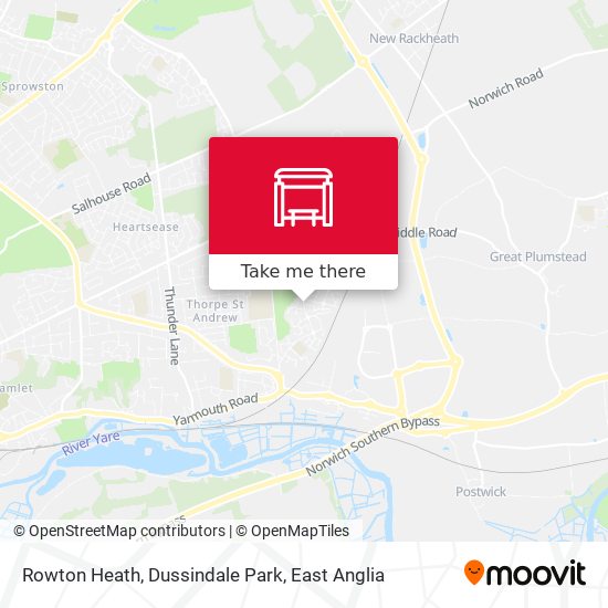 Rowton Heath, Dussindale Park map