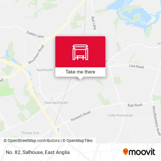 No. 82, Salhouse map