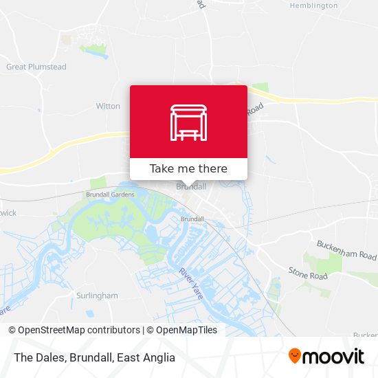 The Dales, Brundall map