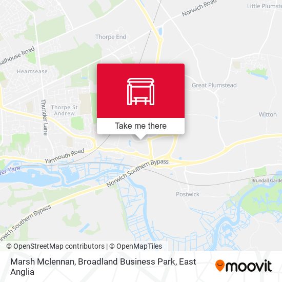 Marsh Mclennan, Broadland Business Park map