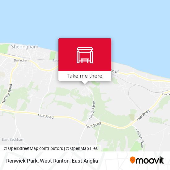 Renwick Park, West Runton map