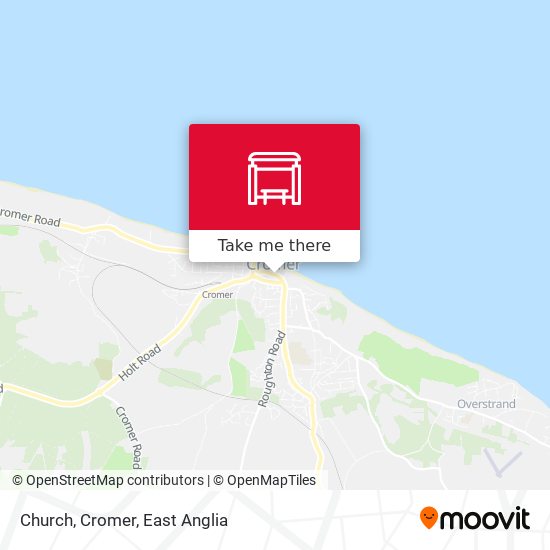 Church, Cromer map