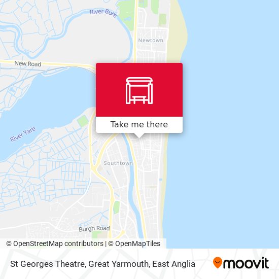 St Georges Theatre, Great Yarmouth map