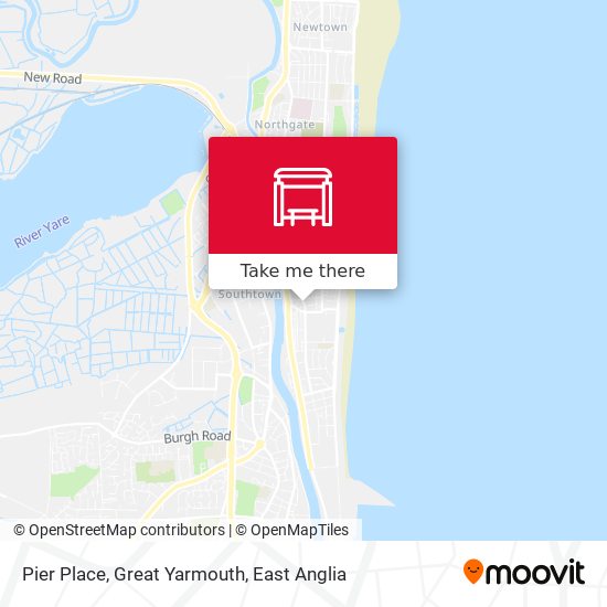Pier Place, Great Yarmouth map