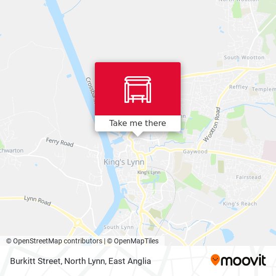 Burkitt Street, North Lynn map