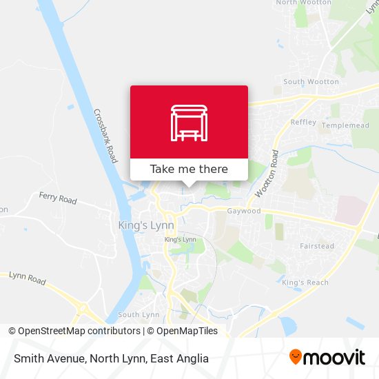 Smith Avenue, North Lynn map