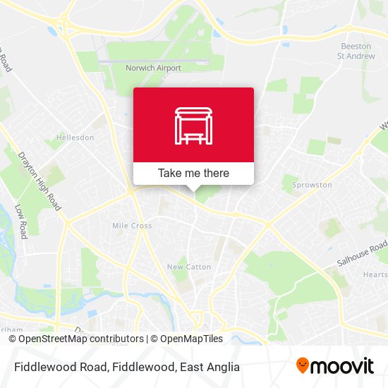 Fiddlewood Road, Fiddlewood map