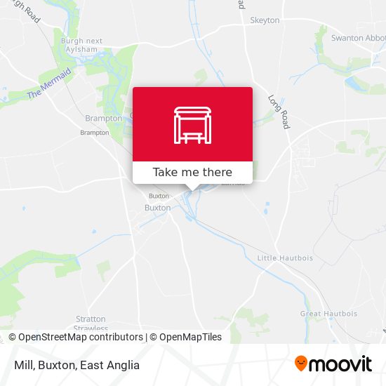 Mill, Buxton map