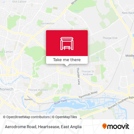 Aerodrome Road, Heartsease map