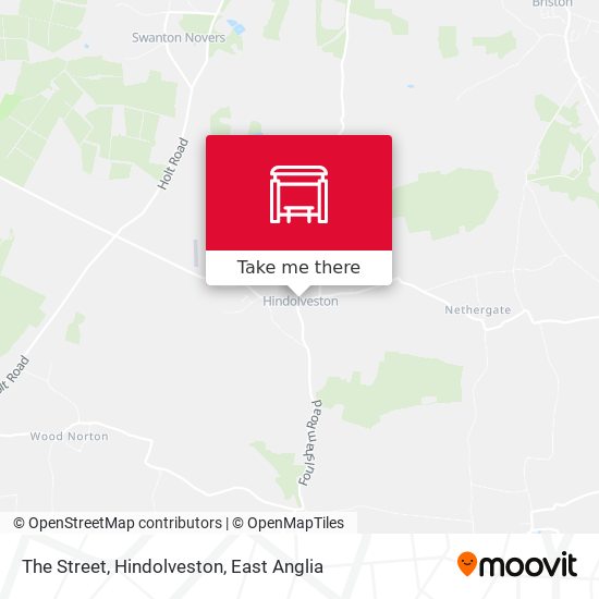 The Street, Hindolveston map