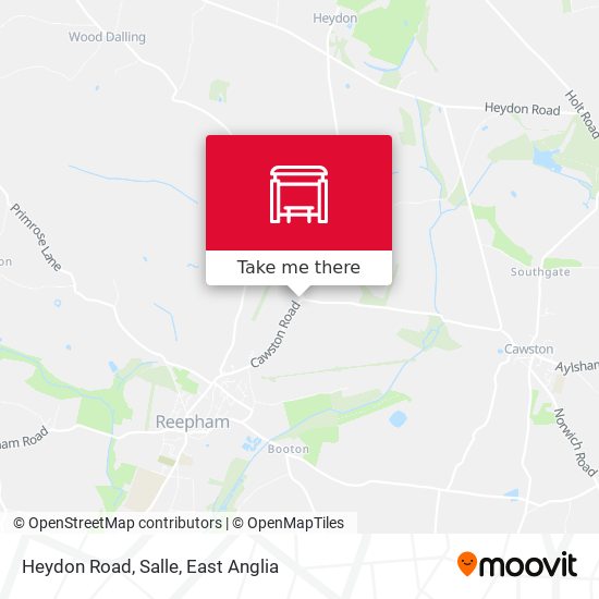 Heydon Road, Salle map