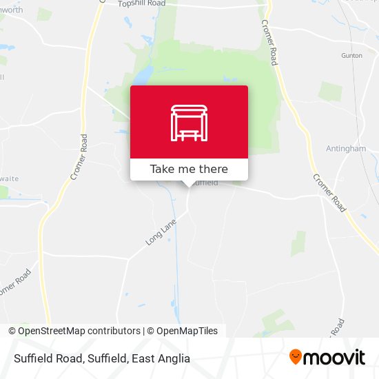 Suffield Road, Suffield map