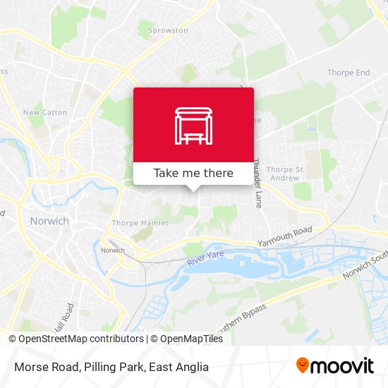 Morse Road, Pilling Park map