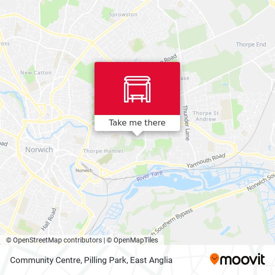 Community Centre, Pilling Park map