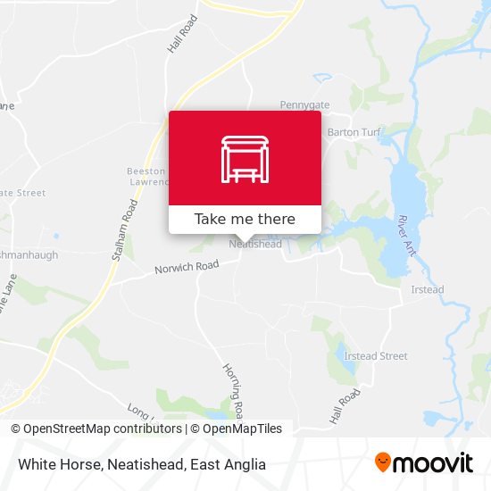 White Horse, Neatishead map