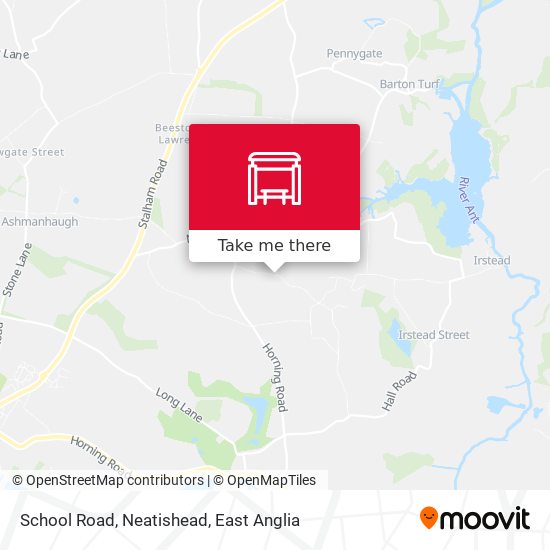School Road, Neatishead map