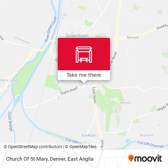 Church Of St Mary, Denver map