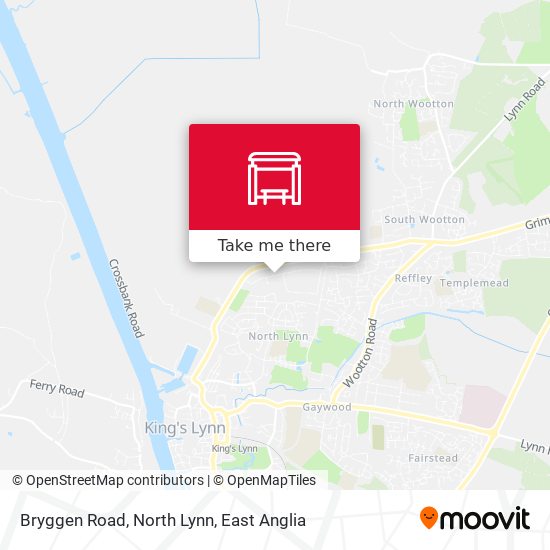 Bryggen Road, North Lynn map