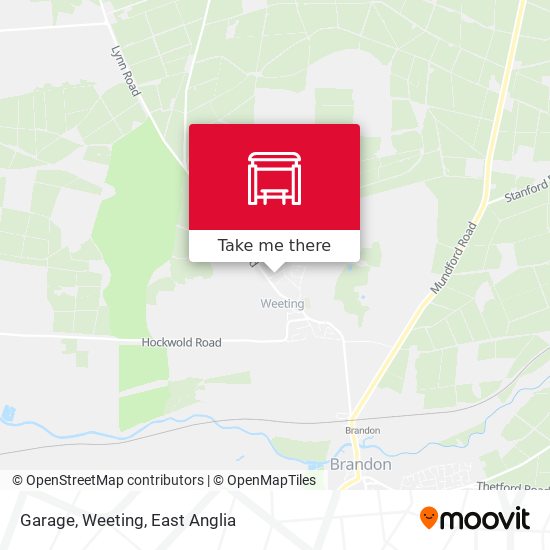 Garage, Weeting map