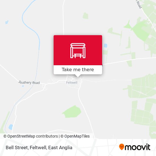 Bell Street, Feltwell map