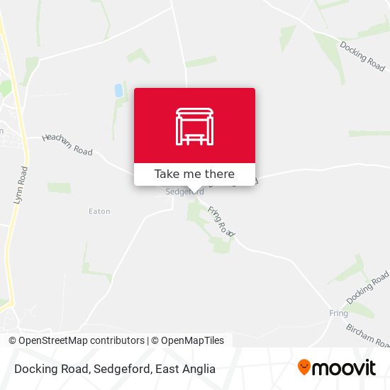 Docking Road, Sedgeford map