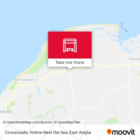 Crossroads, Holme Next the Sea map