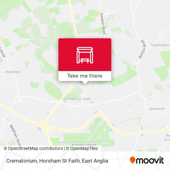 Crematorium, Horsham St Faith map