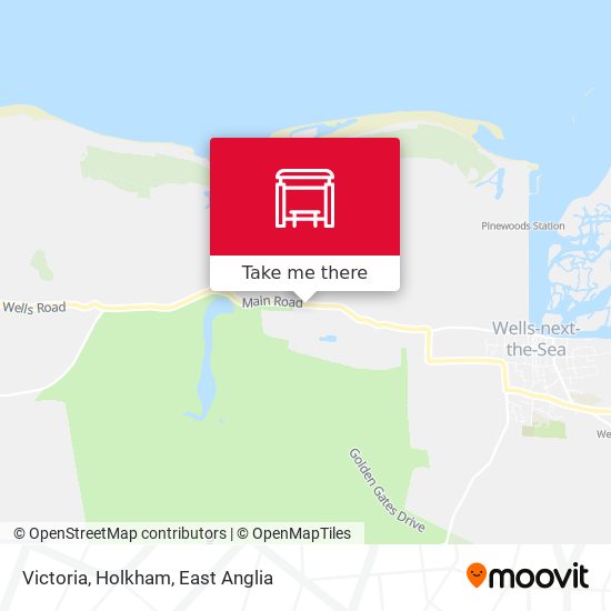 Victoria, Holkham map